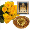 Ganesh Pooja Thali - code07 - Click here to View more details about this Product